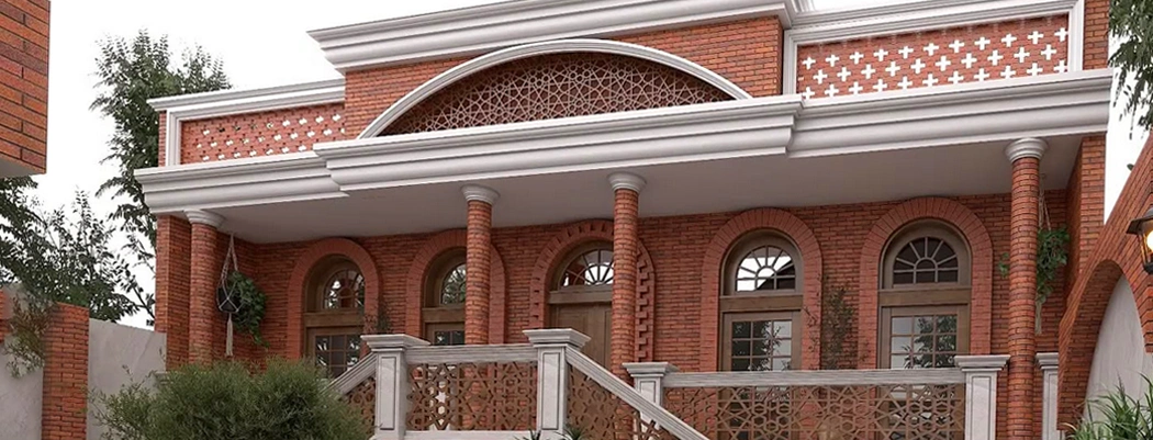 نمای-آجری-سنتی