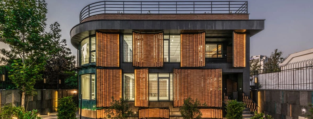 نمای-آجری-مدرن