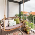 10 ایده تزیین بالکن با وسایل ساده + تصاویر جذاب