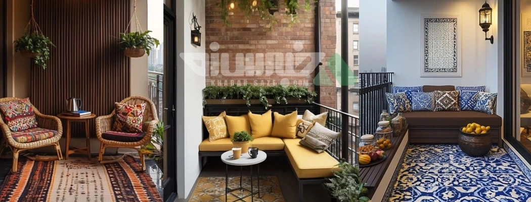 ایده تزیین بالکن ایرانی: تلفیق سنت و مدرنیته