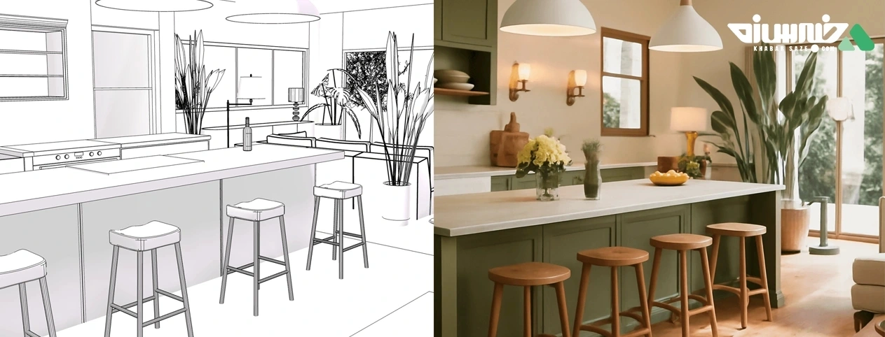 چگونه هوش مصنوعی دکوراسیون داخلی خانه شما را متحول میکند؟