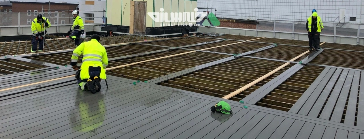 نکات مهم در کف سازی روف گاردن