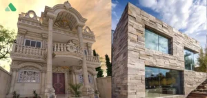 راهنمای انتخاب بهترین سنگ برای نمای ساختمان در مناطق گرمسیر و سردسیر