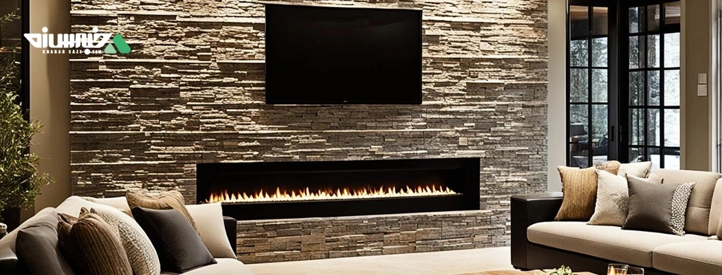 دیوارپوش سنگی و سنگ مصنوعی