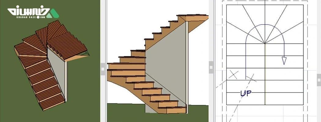 مزایای استفاده از نرم افزار طراحی پله