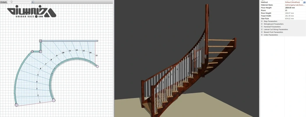 معیارهای انتخاب بهترین نرم افزار طراحی پله