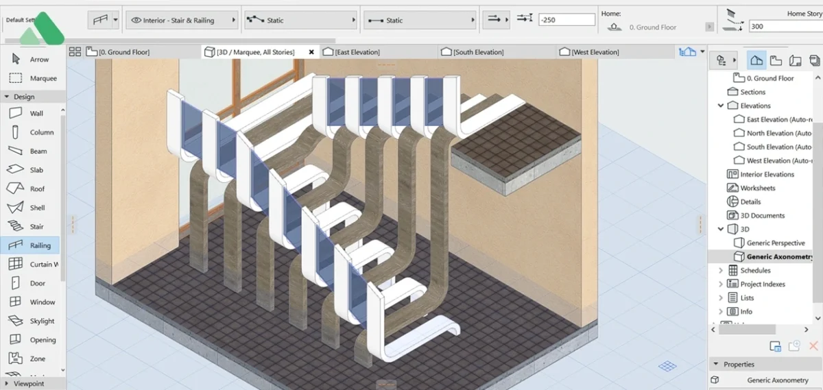 4 نرم افزار طراحی پله در معماری + مزایای استفاده
